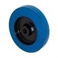 Колеса из эластичной синей резины с полипропиленовым диском