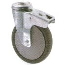 Колеса с поворотным кронштейном с тормозом с отверстием