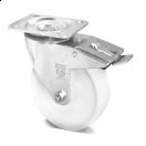 Колесо поворотное с тормозом